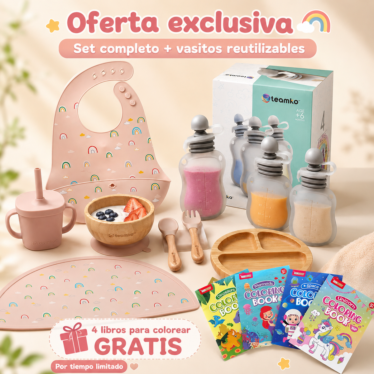 Smart Kit | Primeros Sabores (Rosa)