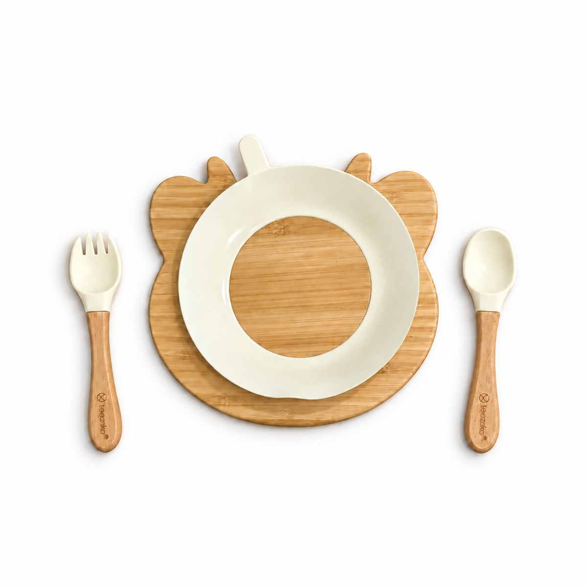 Plato Extendido de Bambú (Vaquita)