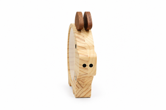 Alcancía Infantil de Madera (Café)