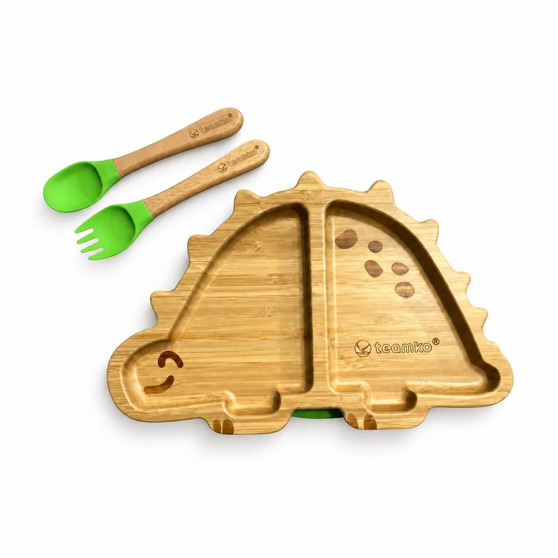 Plato Extendido de Bambú (Dinosaurio)