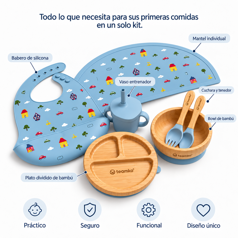 Set de Alimentacion (Azul)
