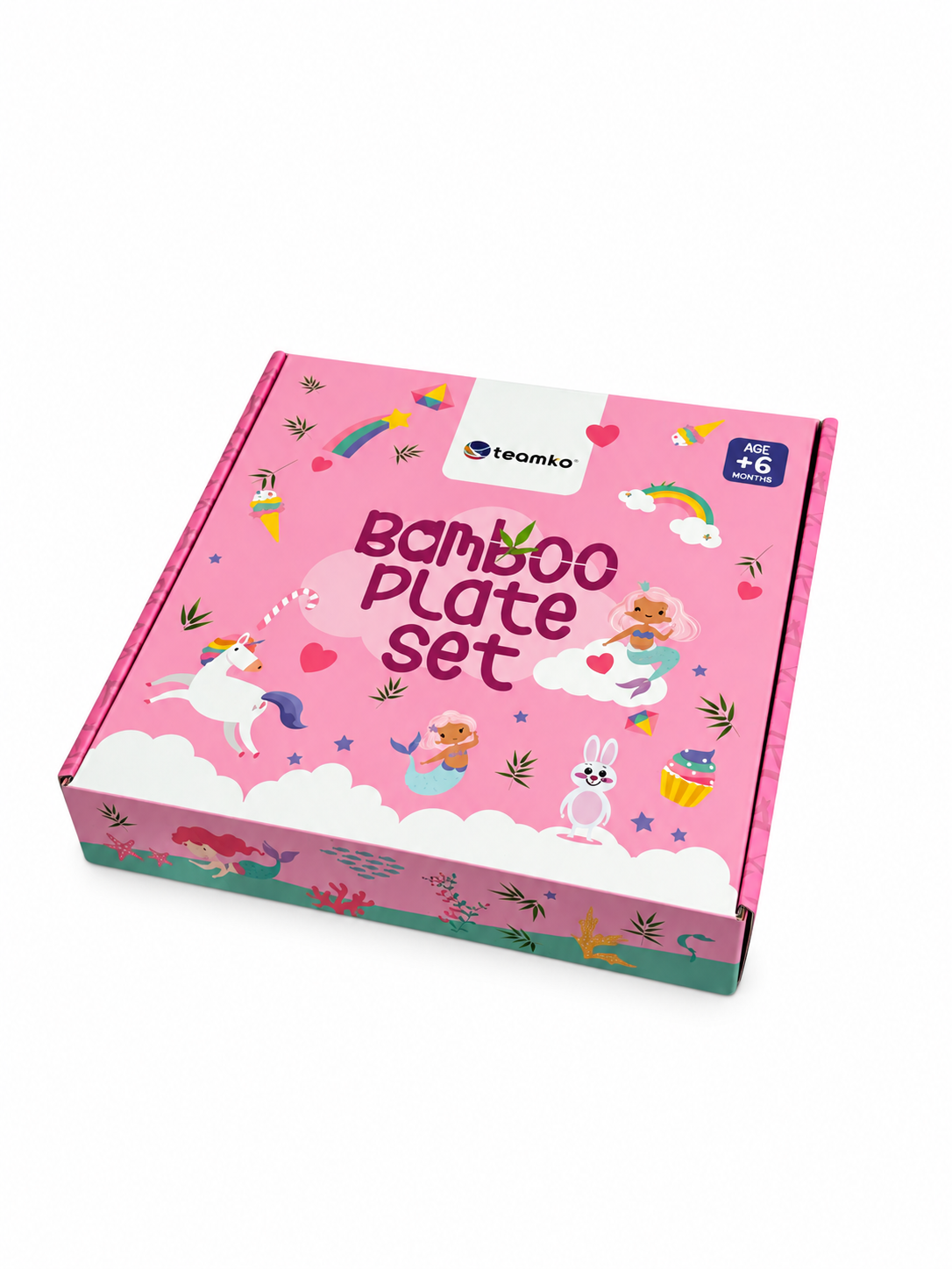 Plato Extendido de Bambú (Unicornio)