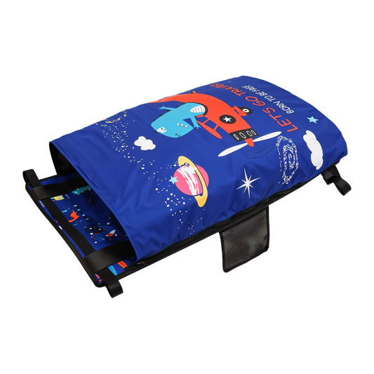 Cama de Avión para Niños Pequeños (Dinosaurios)