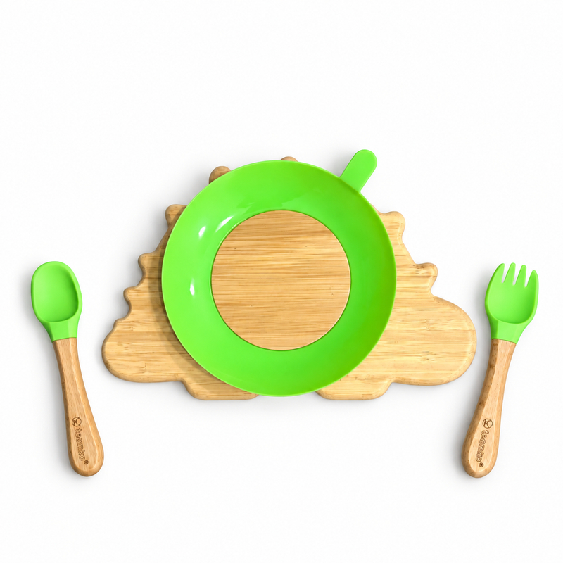 Plato Extendido de Bambú (Dinosaurio)