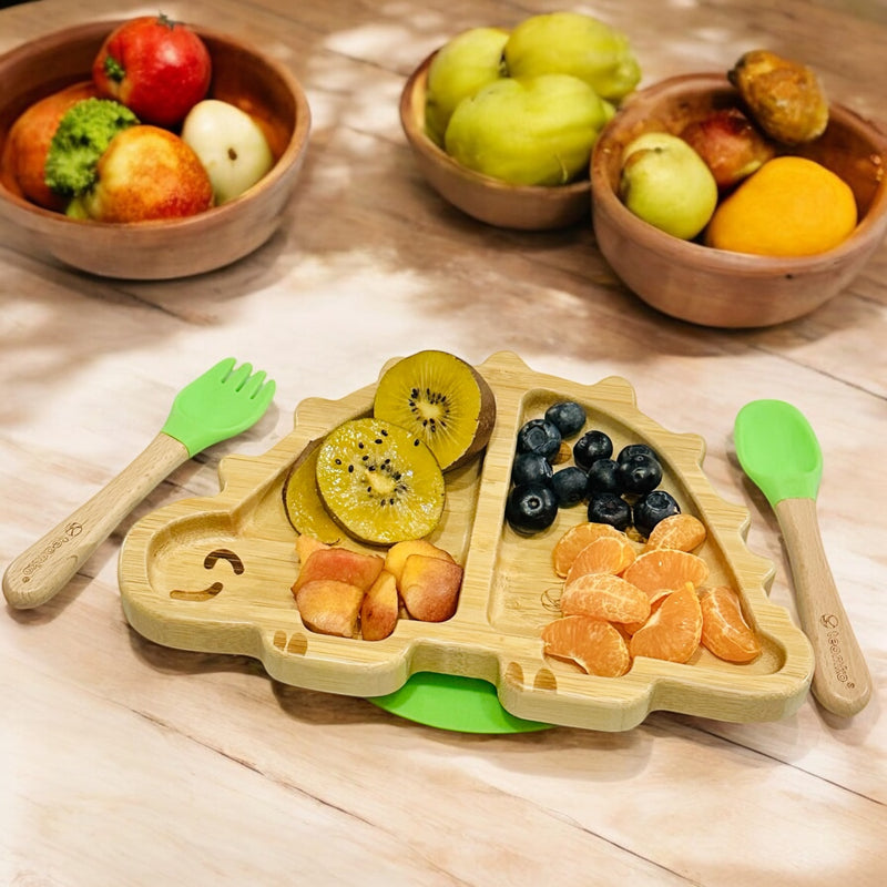 Plato Extendido de Bambú (Dinosaurio)