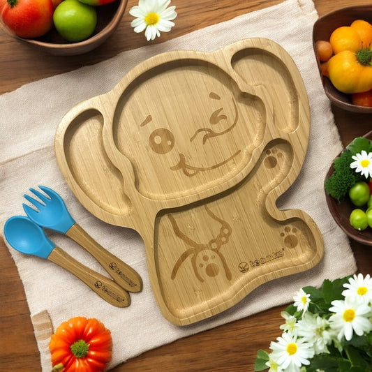 Plato Extendido de Bambú (Elefante)