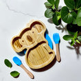 Load image into Gallery viewer, Plato Extendido de Bambú (Koala)
