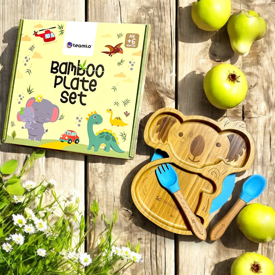Plato Extendido de Bambú (Koala)